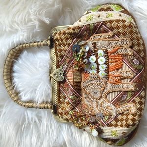 Vintage Beaded Elephant Bag